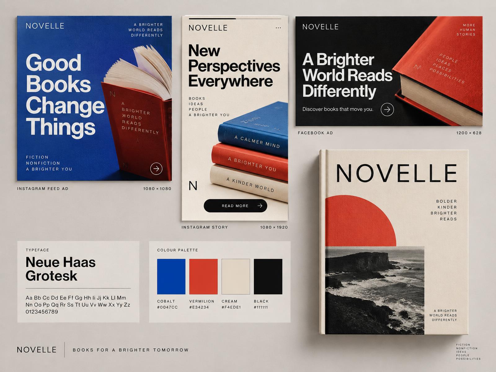 Book Publishing Meta Ads Campaign presentation